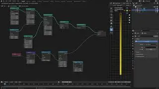 3.2 - Geometry nodes - instance color based on distance from another object