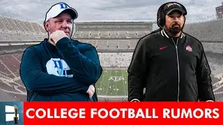 MAJOR College Football Rumors: Mike Elko To Texas A&M? OSU Firing Ryan Day? Indiana, Houston Targets