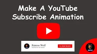HOW TO MAKE A YOUTUBE SUBSCRIBE ANIMATION | YouTube Subscribe Pop-Up Animation