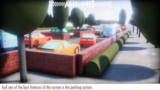 Unity Traffic Simulator, with parking and overtaking and a lot more features.