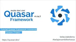 Tutorial Quasar Framework #4 - Quasar Project