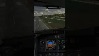 42+kt winds batter the aircraft into Skiathos airport