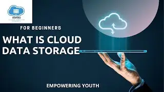 What is cloud storage with basics and example in Urdu/ Hindi | DGITAC