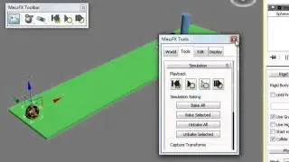 Creating a Bowling Alley Simulation with 3dsMax MassFX - Part 2