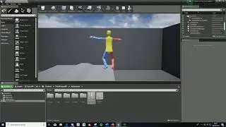 UE4 Idle Walk Run Jump Action Michael Potter