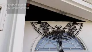 Decorative Wreath Hanger - Snowflake