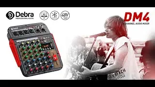 NEW D Debra DM4 Audio Mixer