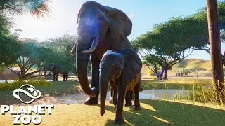 NEW Zoo Building & Park Management Game | Planet Zoo Gameplay