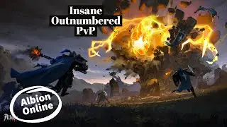 Insane 2vX Ava Road Fight | Small Scale | Albion Online