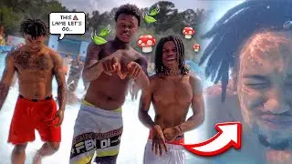 We Took MUSHROOMS Then Went To A WATERPARK 🍄😂  *Funny Vlog*