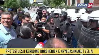 Teliti-policit: Brenda janë kriminelet! Turp t’ju vijë! Pse vendosni skafandër, ne nuk jemi...