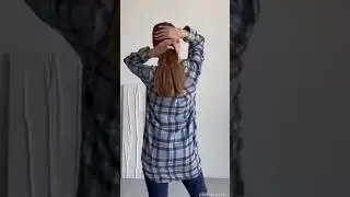 Рубашка для беременных 406, клетка голубой - Одежда для беременных Брянск.