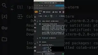 How To Get Linix Terminal on Free Colab