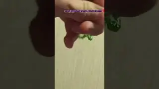 кольцо из бисера😍 #кольцо #кольцоибисера #tiktok #shorts #красиво #просто #video