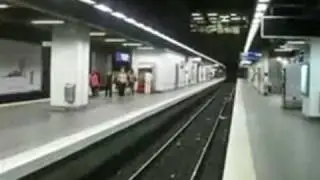 Jumping above tube tracks - salto mortale
