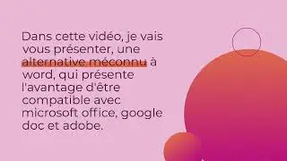 Alternative méconnue et gratuite à Word