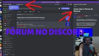 Como Usar o Novo Recurso de Fórum nos Servidores Discord
