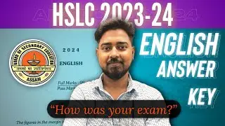 ENGLISH SOLVED PAPER 2023-24 10TH/MATRIC EXAM | | ENGLISH FULL PAPER SOLVED  ,2024 OMR Answer Keys