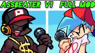 Friday Night Funkin Vs Assbeater V1 FULL GAMEPLAY | Full Week (Hard mode)