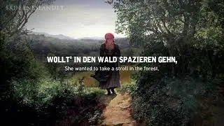 German Song - "Es wollt' ein Mädel früh aufstehn" [English Translation]