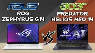 ROG Zephyrus G14 2024 GA403 vs PREDATOR HELIOS NEO 14 | Tech compare