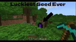 I found the luckiest random seed in Minecraft!