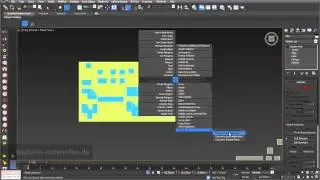 unfold geometry in 3ds max 2013