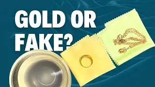 How to Test Gold at Home with Vinegar #jewelrytips
