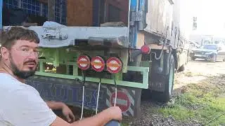Суета в Гараже. Ремонт #iveco #renault . Красим, подключаем, работаем без выходных:(