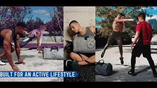 The Hustleandfit Multipurpose Duffel Bag For Busy Fit People