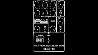 AVP Synth ADB-5 Analog Drum Box patterns