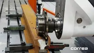 Gantry milling machine FOX M - Cutting test