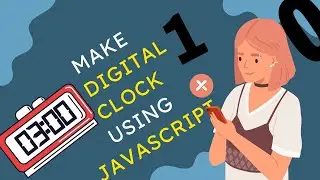 Javascript | How to make Digital Clock using javascript | jahanzaib coder