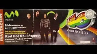 Red Hot Chili Peppers ~ April 18, 2006 ~ Guggenheim Museum ~ Bilbao, Spain