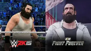 Brodie Lee Entrance Evolution WWE 2K15 to AEW Fight Forever