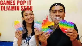 Cara bermain POP IT dengan kelereng dan tanpa kelereng || Games anak - anak indonesia