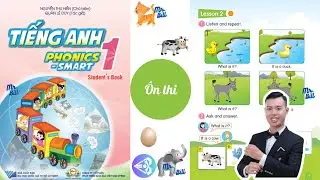 Ôn thi tiếng Anh lớp 1 - Học kì 1 - Sách Phonics Smart 1 (Phần 2)