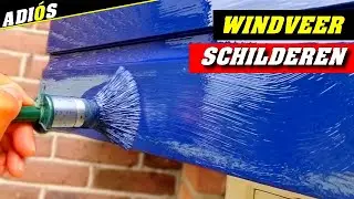 Tips for painting fascia boards and weather vanes.