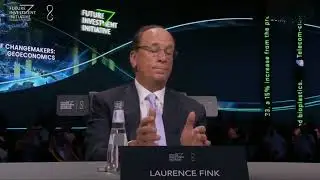 BlackRock CEO Larry Fink: "We're not going to see interest rates as low as people are predicting."
