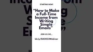 Staring in 15 minutes - the Email Writing Revolution!
