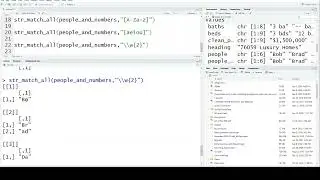Regular Expressions with R