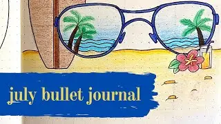 July 2020 Bullet Journal Setup
