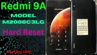 Redmi 9A Hard Reset Xiaomi Redmi 9A Hard Reset Pattern Lock Unlock