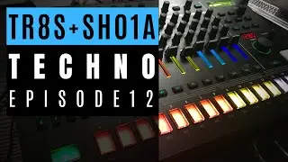 TECHNO with the Roland TR8S + SH01A: Episode #12