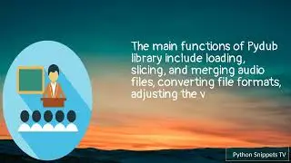 Python: How to convert any audio format to mp3