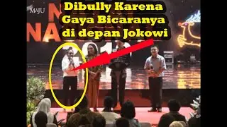Viral, Gadis Dari NTT Dibully Karena Gaya Bicaranya di Depan Jokowi