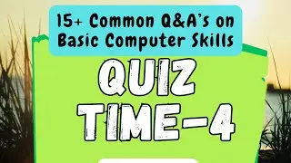 The BASIC COMPUTER SKILLS Quiz | Computer Quiz