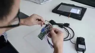 How to use LVDS VGA Control Driver Board Kit