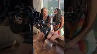 Bastidores da cena do violão pra vocês! ✨💜