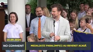 NO COMMENT｜LOTUL PARALIMPIC A REVENIT ACASĂ